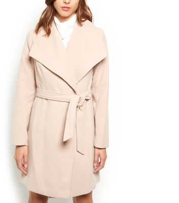 new look wrap coat