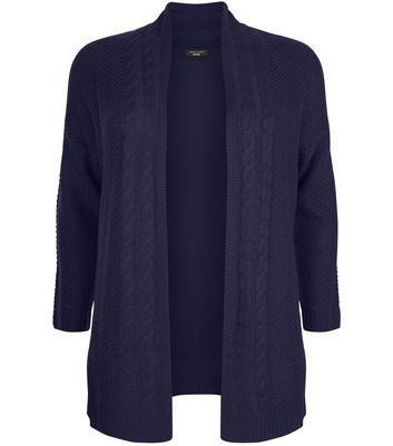 new look navy cardigan