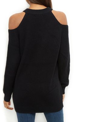 ladies cold shoulder jumpers