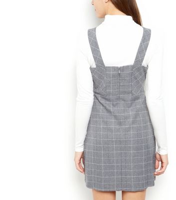 work pinafore dress