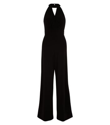 new look halter neck jumpsuit