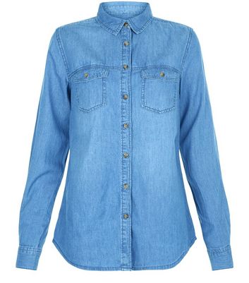 new look denim shirt womens