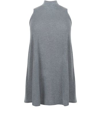 plus size sleeveless swing dress