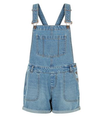 new look girls dungarees