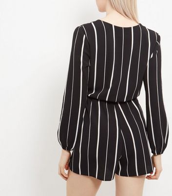 long sleeve playsuit new look