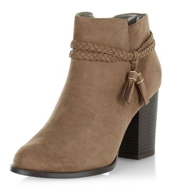 new look ankle boots wide fit