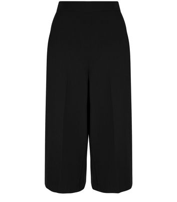 Petite black culottes Clearance