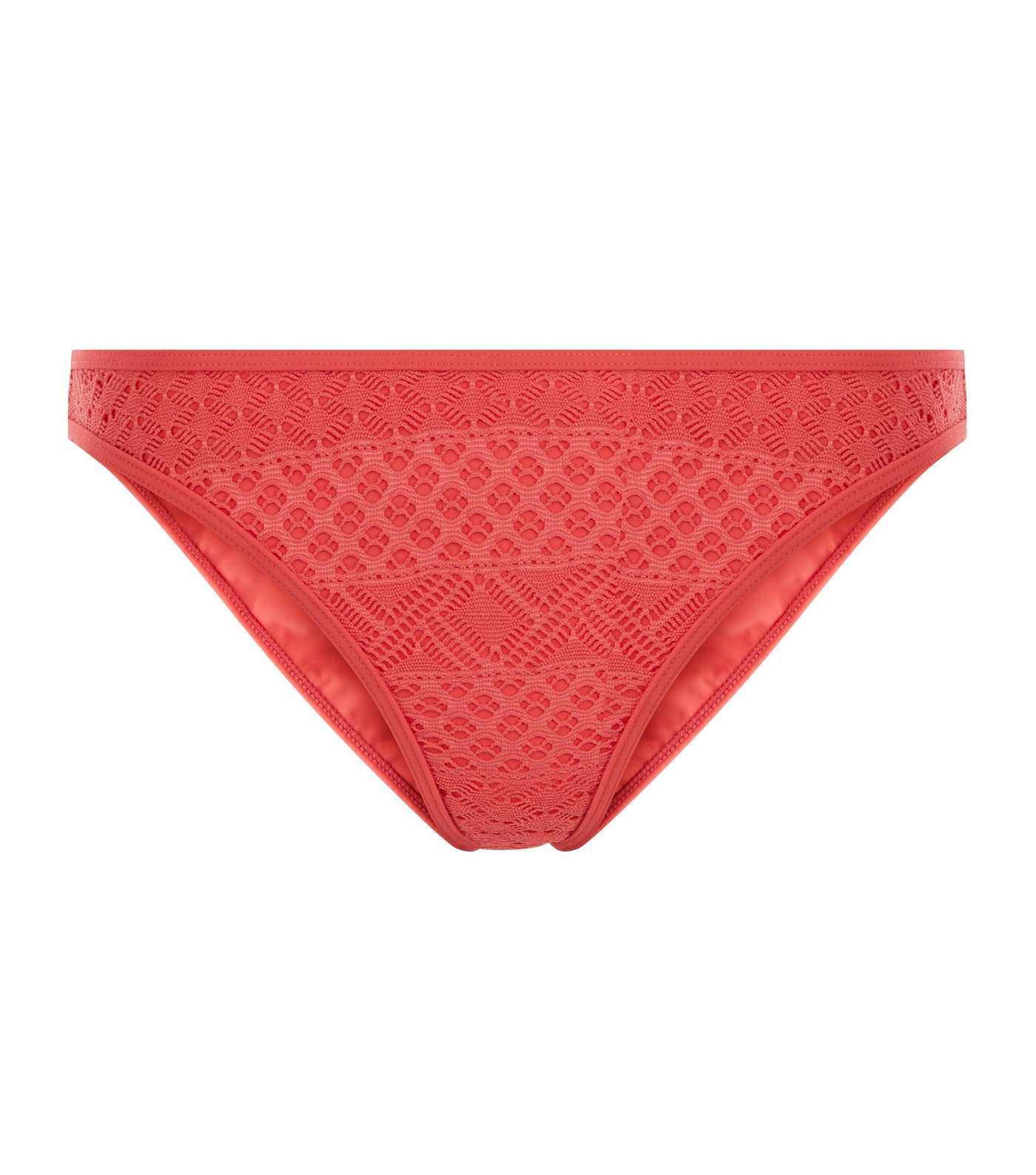Red Crochet Bikini Bottoms