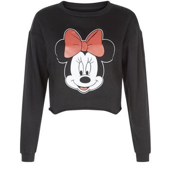 black minnie mouse sweatshirt