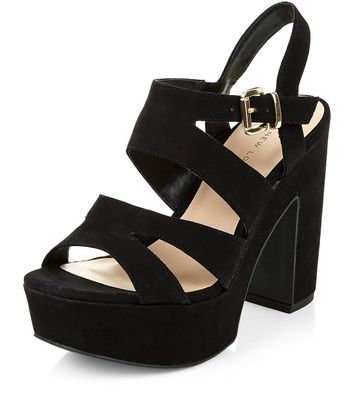 wide platform heels