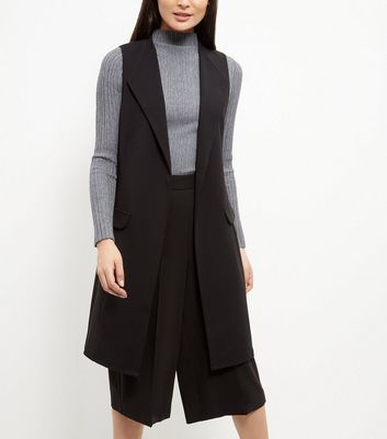 sleeveless jacket new look