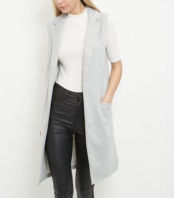 sleeveless blazer new look