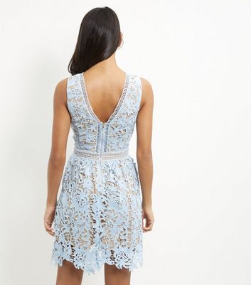 new look white lace dress