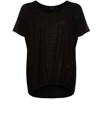 bubble hem top new look