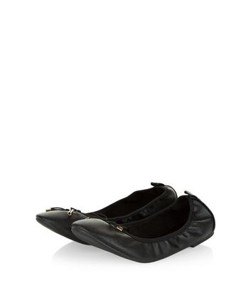 Elasticated best sale ballet pumps