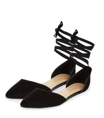 wide fit lace up pumps