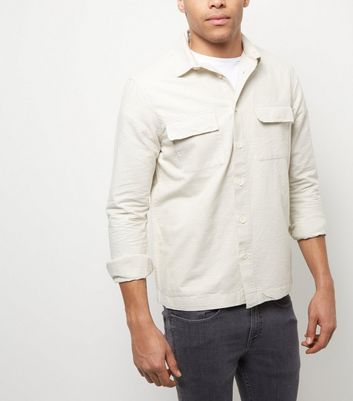 chemise beige