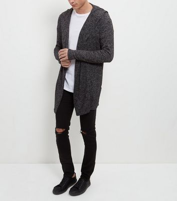 mens waterfall cardigan