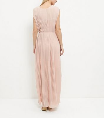 new look pleated maxi dress