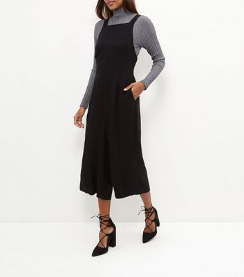 pinafore culotte jumpsuit