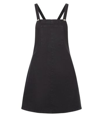 new look cord dungaree dress