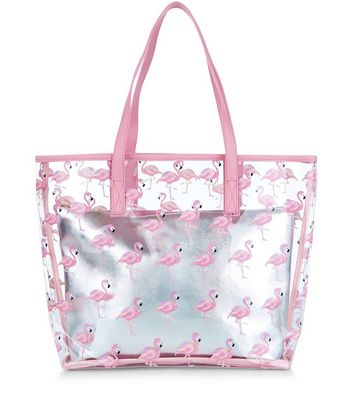 clear beach bag tote