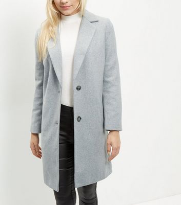 petite grey coat