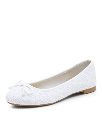 ballerines blanches