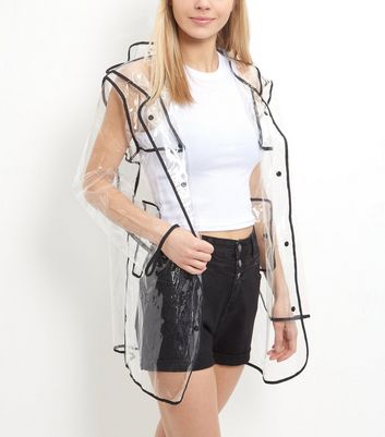 trench transparent femme