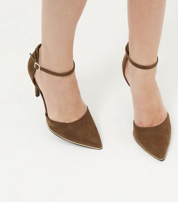 New look best sale khaki heels