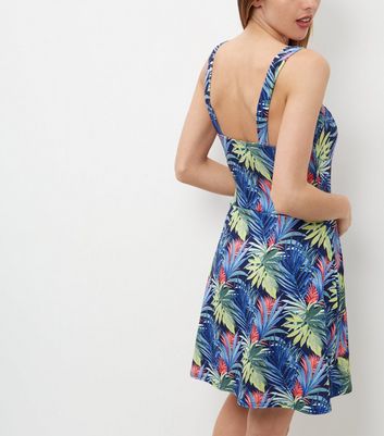 new look tropical dress