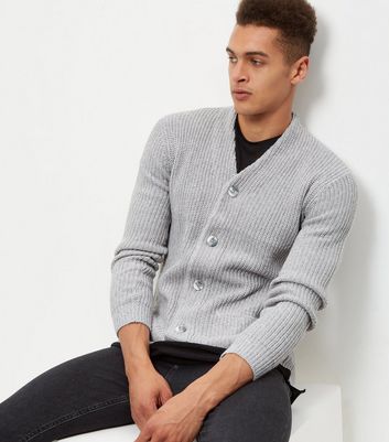 light grey cardigan mens