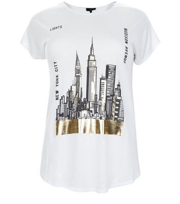 new york t-shirt damen