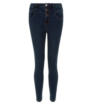 petite navy jeans