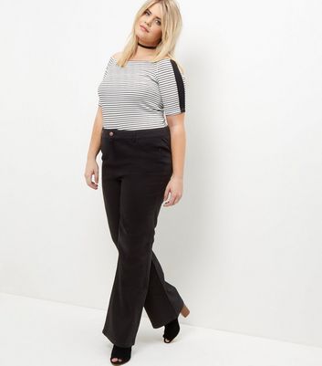 new look curves bootcut jeans