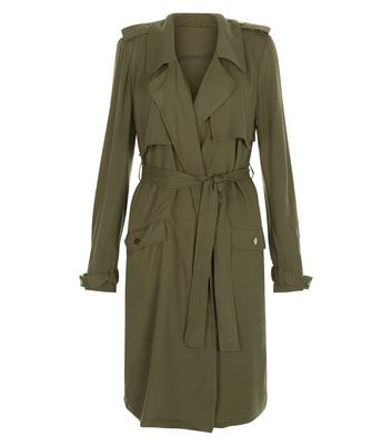 New look khaki coat Clearance