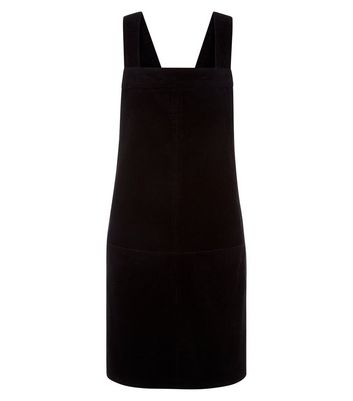 new look cord pinafore dress