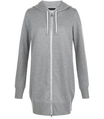 longline zip hoodie womens uk