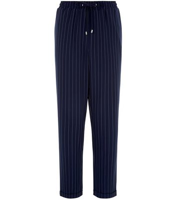 pinstripe joggers