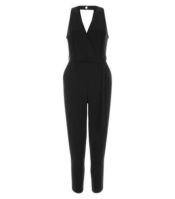 halter neck jumpsuit petite