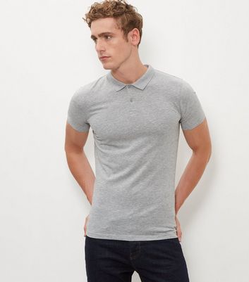 grey polo black jeans