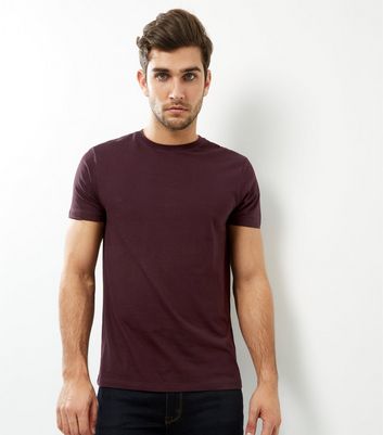 dark purple t shirt