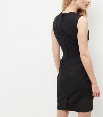 new look black pencil dress