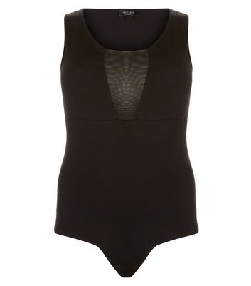 mesh panel bodysuit