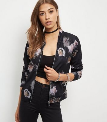 rose bomber jacket