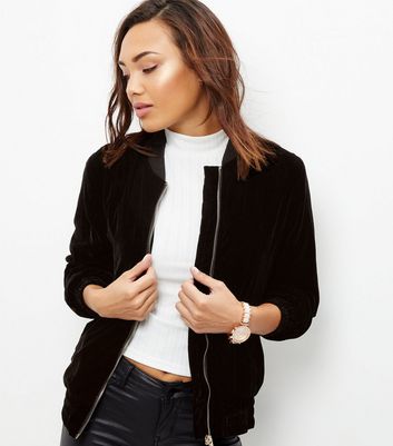 velour bomber jacket womens