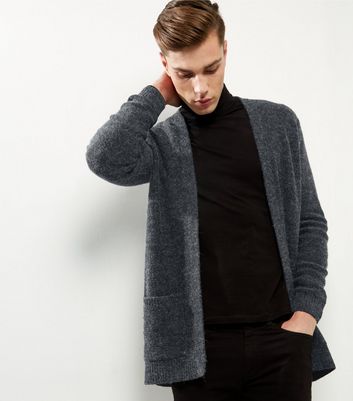 mens waterfall cardigan