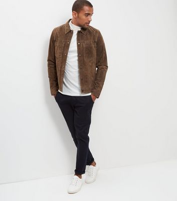 new look mens suede jacket