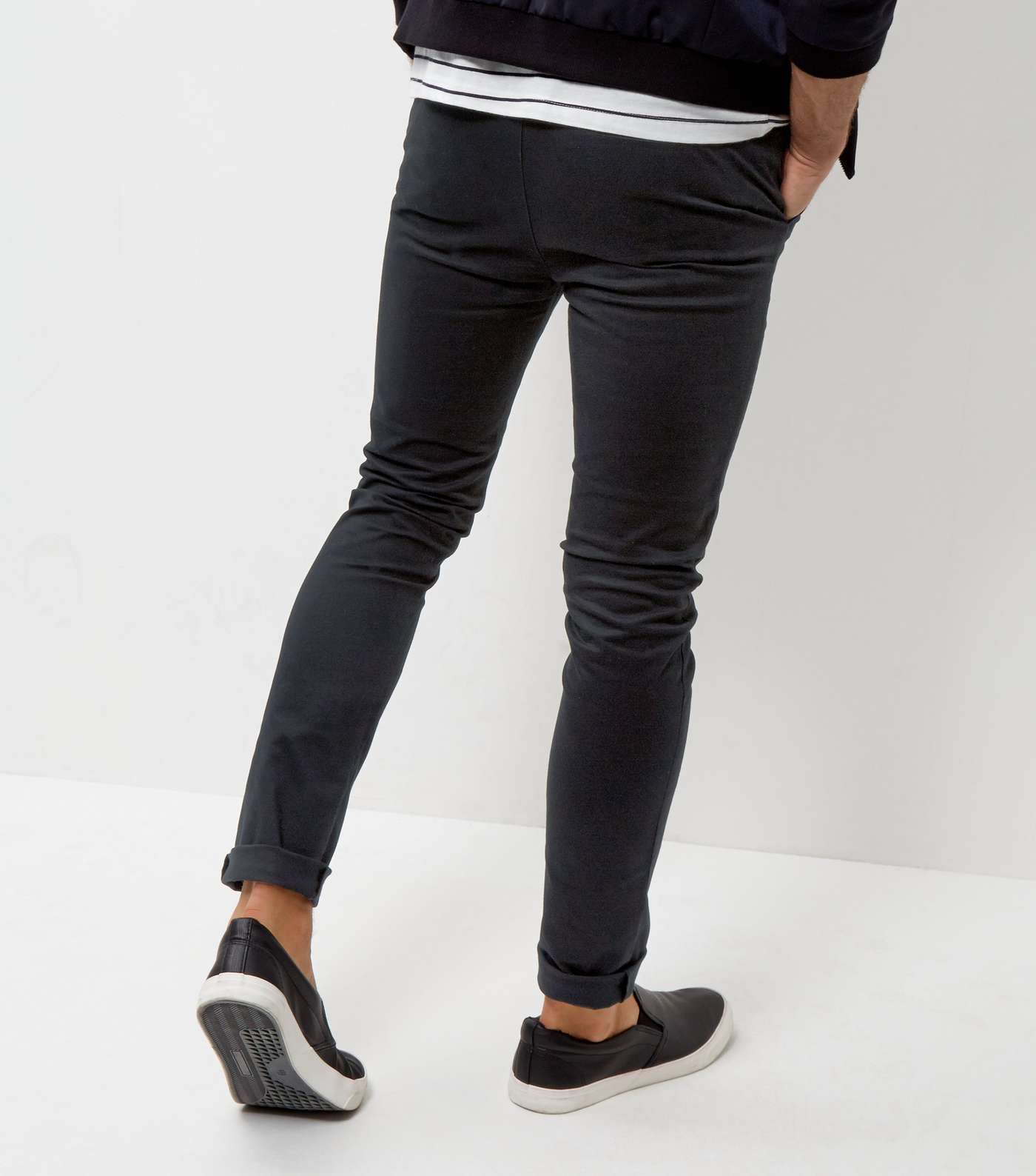 Black Skinny Trousers Image 3