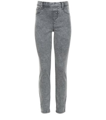 acid washed jeggings